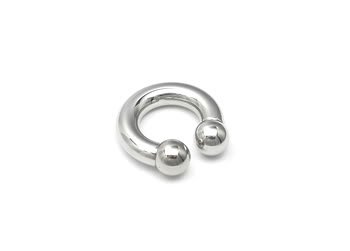 316L Surgical Steel Circular Barbell Horseshoe 00g