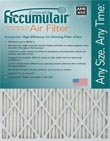 

20x21x2 (Actual Size) Accumulair Emerald 2-Inch Filter (MERV 6) (4 Pack)