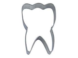 Tooth Metal Cookie Cutter