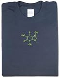 caffeine molecule shirt