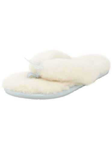 UGG Australia Womens Fluff Flip Flop I Do