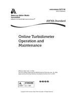 Awwa C671-16 Online Turbidimeter Operation and Maintenance