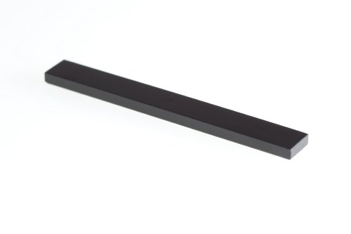 200x Lego Black 1x8 Tiles Super Pack