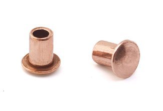 Algopix Similar Product 13 - 3/32" Dia. 1/8" Long Copper Rivet