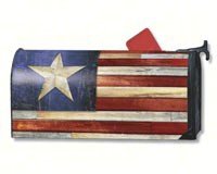 MailWraps Barn Star Mailbox Cover #02038