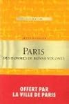 Paris des hommes de bonne volonte