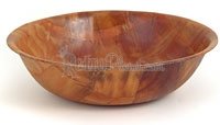 Tablecraft Wood Bowl, 10-Inch