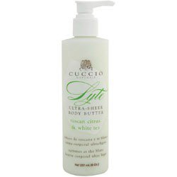 Cuccio Naturale Lyte Ultra-Sheer Body Butter, Tuscan Citrus and White Tea