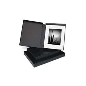 Print File Black Clamshell Portfolio Print Box 16.25 x 20.25 x 2, with Black Lining