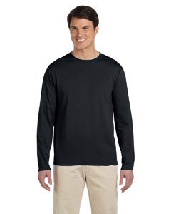 Gildan Softstyle Long Sleeve T-Shirt Black Medium