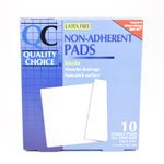 

QUALITY CHOICE NON ADHERENT PAD LF STERILE Pack of 10 by CDMA ***