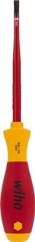 Wiha - 6.5mm Slotted Insulated SlimLine Screwdriver - 32058