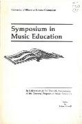 Symposium in Music Education: A Festschrift for Charles Leonhard by Richard Colwell