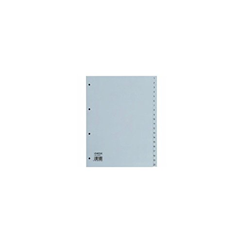Algopix Similar Product 8 - Rexel Number Index Polypropylene Film