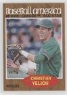 Algopix Similar Product 17 - Christian Yelich Baseball Card 2011
