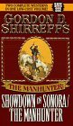 Showdown in Sonora [and] The Manhunter by Gordon D. Shirreffs (1995-09-01) by Gordon D. Shirreffs