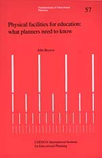 Physical Facilities for Education: What Planners Need to Know by John Beynon