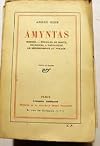 Broché - Amyntas