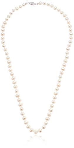 Algopix Similar Product 3 - Akwaya Womens White Freshwater