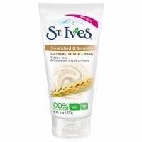 St. Ives Nourished and Smooth Oatmeal Scrub and Mask, 6 Fluid Ounce