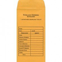 Offering Envelope-Tithe & Offering (100 Pack)
