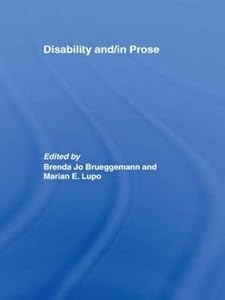 Disability and/in Prose