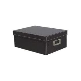 Kleer-Vu Archive Storage Photo Box, Size: 8 x 11.5 x 4.5, Fits Photo Size: 4 x 6, 5 x 7, Color: Brown.