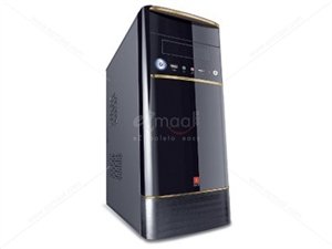iBall Elegance Computer Case (Black Gold)