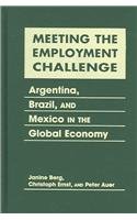 Meeting the Employment Challenge: Argentina, Brazil and Mexico in the Global Economy by Janine Berg