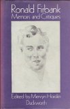 Ronald Firbank: Memoirs and critiques