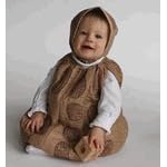 Mullins Square Peanut Baby Costume, Tan - 6-18 Months