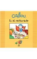 Caillou en el restaurante