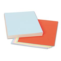 

-- Assorted Colors Tagboard, 12 x 9, Blue/Canary/Green/Orange/Pink, 100/Pack