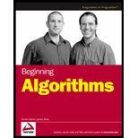 Beginning Algorithms by Harris, Simon, Ross, James. (Wrox,2005) [Paperback]