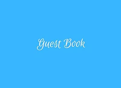 Guest Book: Guest Sign In Book With Email Column | Compact and Small Soft Cover To Suit Any Home or Business