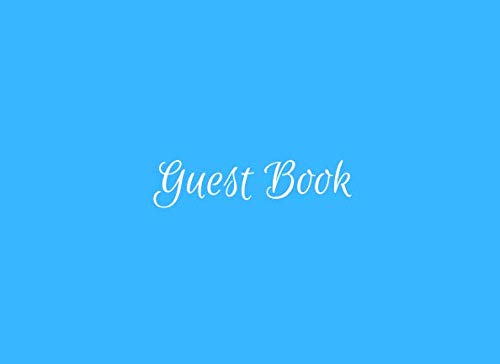 Guest Book: Guest Sign In Book With Email Column | Compact and Small Soft Cover To Suit Any Home or Business by Trendy Visitor Designs