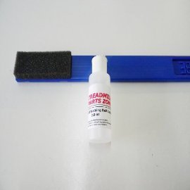 

Treadmill Maintenance Silicone Lube With Applicator 16 Hard Plastic Foam Applicator and 1 Bottle of 2.0 oz lubricant."