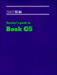 SMP 11-16 Teacher's Guide to Book G5 (School Mathematics Project 11-16) by School Mathematics Project