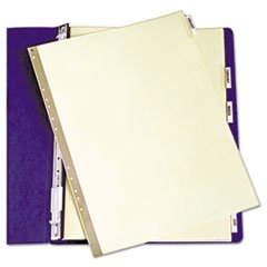 

** Gold Line Data Binder Insertable Tab Index, 6-Tab, 14-7/8 x 11, Buff, 6/Set