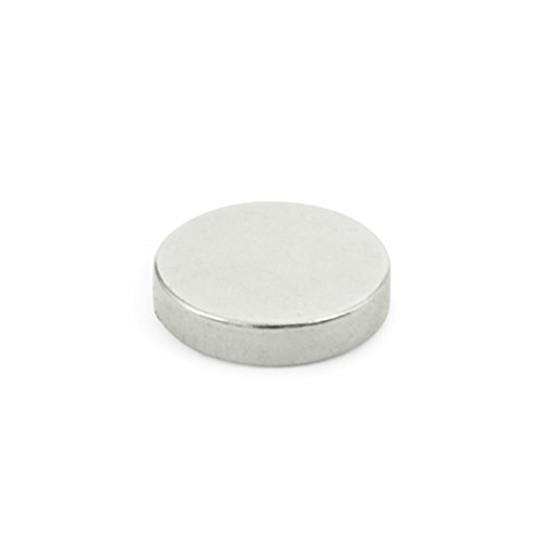 J.W. Winco 55.2-SC-12-3 GN55.2 Disk Shaped Raw Magnet, 0.47