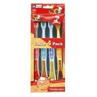 Dr. Fresh peanuts snoopy toothbrush for kids, 4 per pack