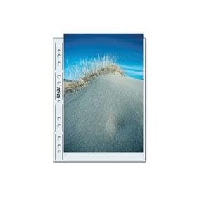 Print File Archival Photo Pages Holds Two A4, (8-1/4 x 11-11/16), Size Prints or Documents, Pack of 500