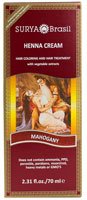 Surya Brasil Henna Cream Hair Coloring Mahogany -- 2.31 fl oz