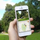 Trax GPS tracker app augmented reality