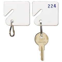 MMF201300006 - Slotted Rack Key Tags for Rack-Style Cabinets