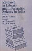 Research in Library and Information Science in India by P. S. G. Kumar