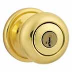 

Kwikset Hancock Knob - Signature Series - Brt. Brass-Entry