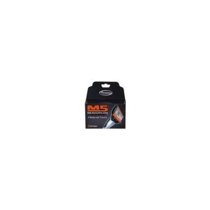 M5 Magnum Razor Blades with Trimmer, 4 Count Refill Blades (4 Pack)