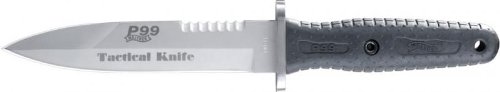 Walther Tactical Knife P99 Messer mit Teil-Sägezahnung 5.2179 + G8DS® Schulterholster