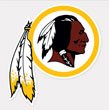 NFL Washington Redskins 63102011 Perfect Cut Color Decal, 4